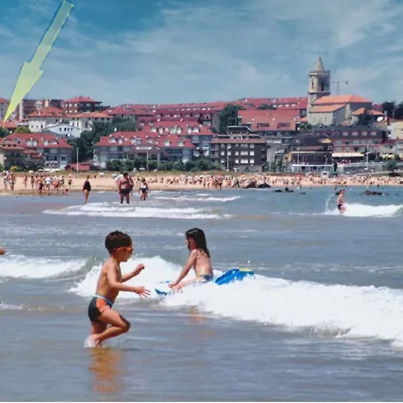 公寓 En La Playa Con Piscina - Azcona 6004 诺哈